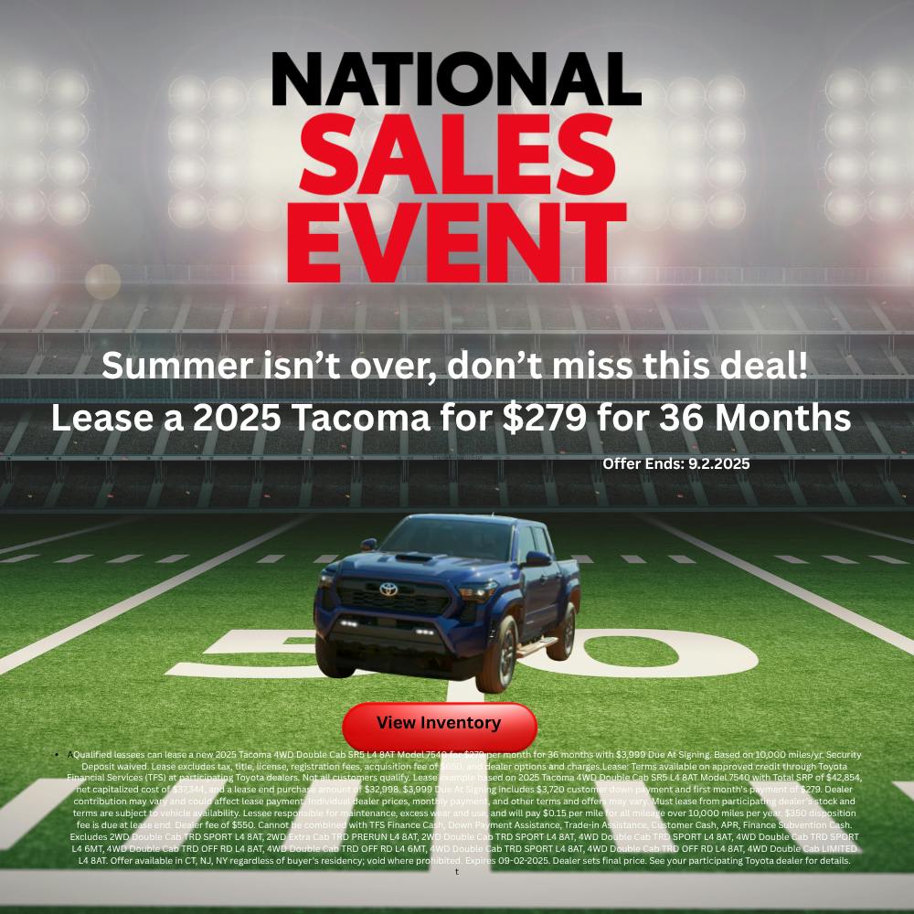 August 2025 NAT Tacoma