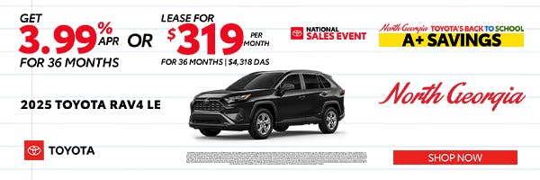 Toyota RAV4 Special Offer | North Georgia Toyota
