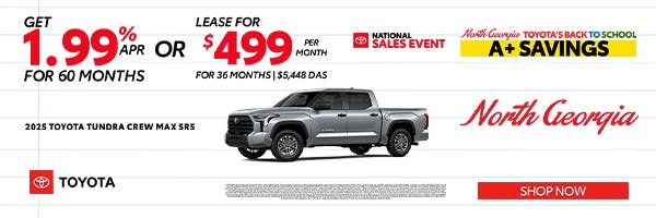 Toyota Tundra Special Offer | North Georgia Toyota