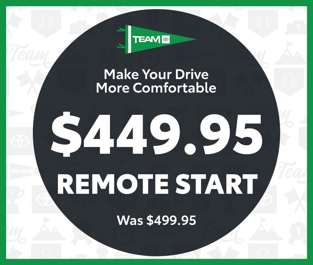 Remote Start | Team Toyota of Princeton