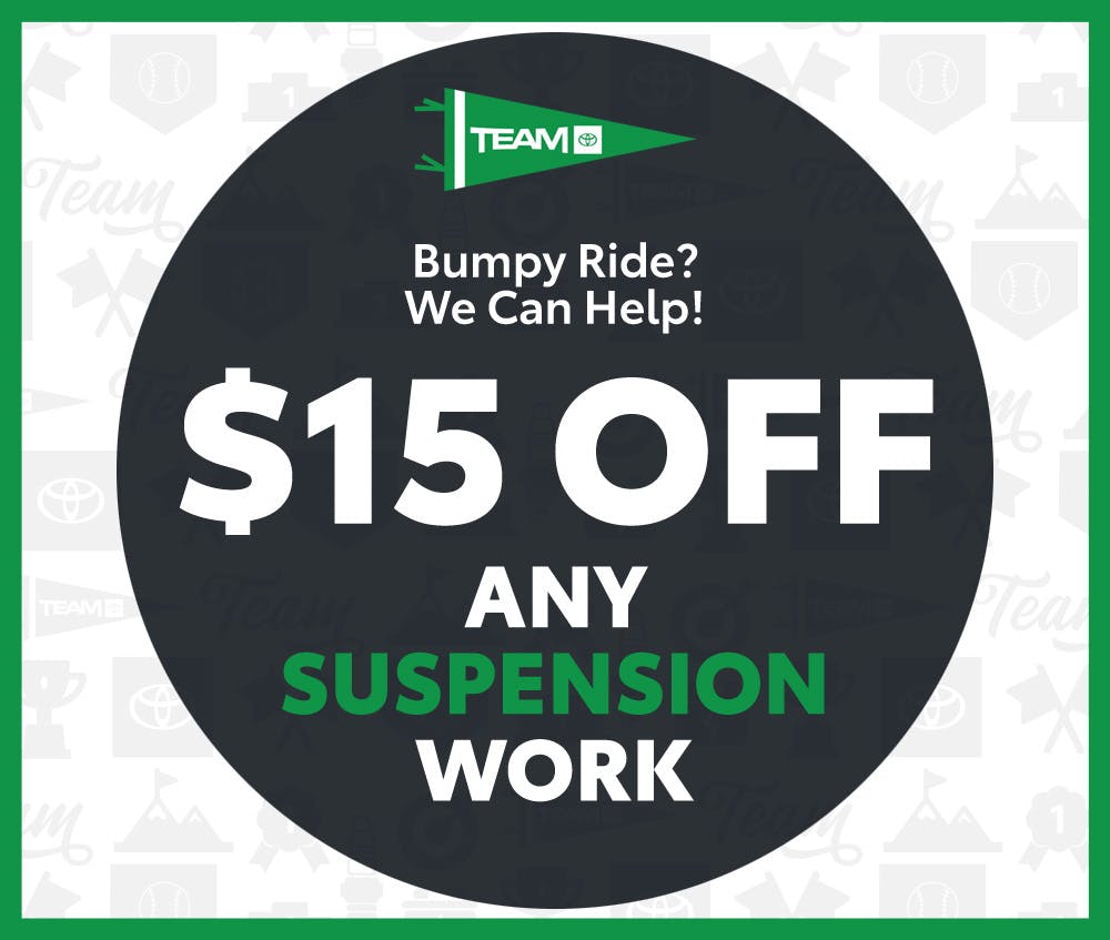 Suspension Special | Team Toyota of Princeton