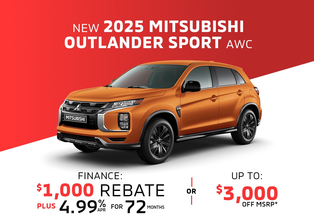 New 2025 Mitsubishi Outlander Sport AWC