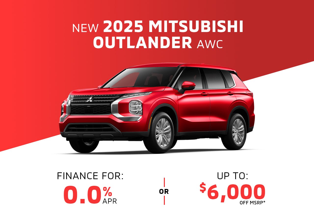 New 2025 Mitsubishi Outlander AWC