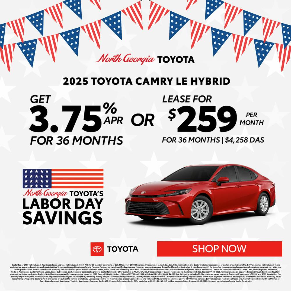 Toyota Camry Special Offer