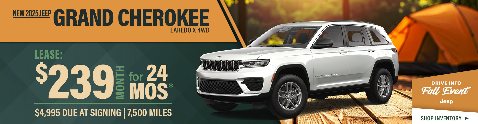 New 2025 Jeep Grand Cherokee Laredo X 4WD