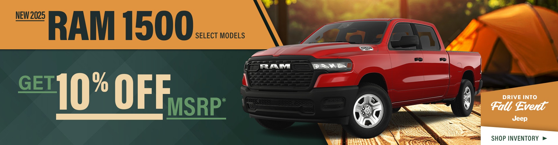 New 2025 RAM 1500 Select Models