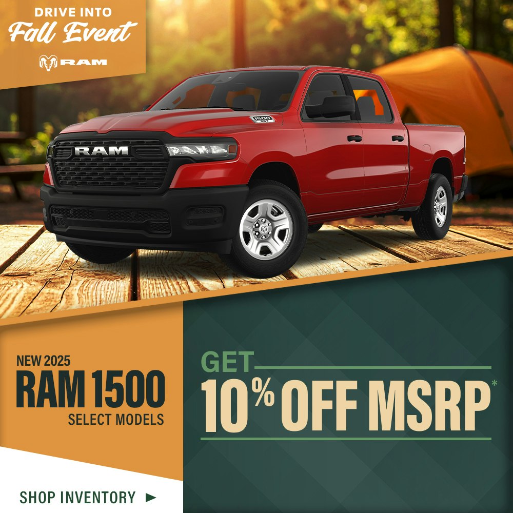 New 2025 RAM 1500 Select Models