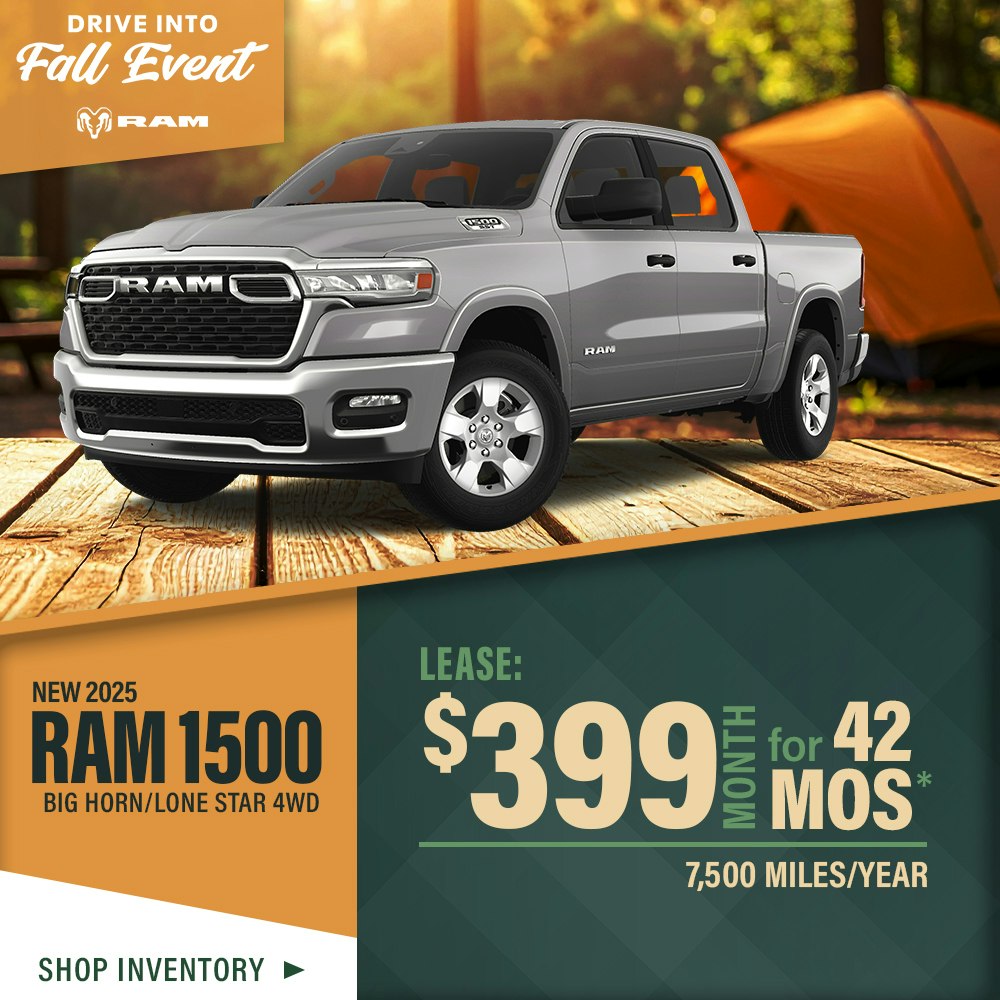 New 2025 RAM 1500 Big Horn/Lone Star 4WD