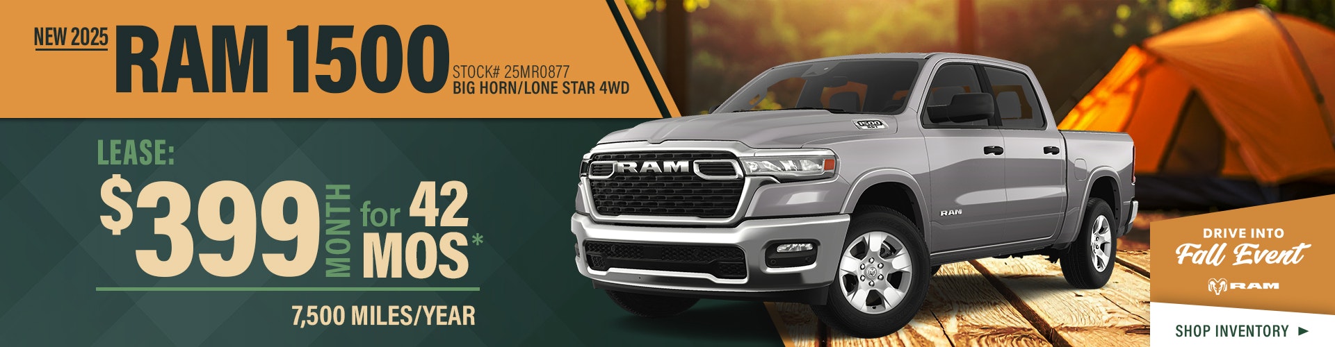 New 2025 RAM 1500 Big Horn/Lone Star 4WD