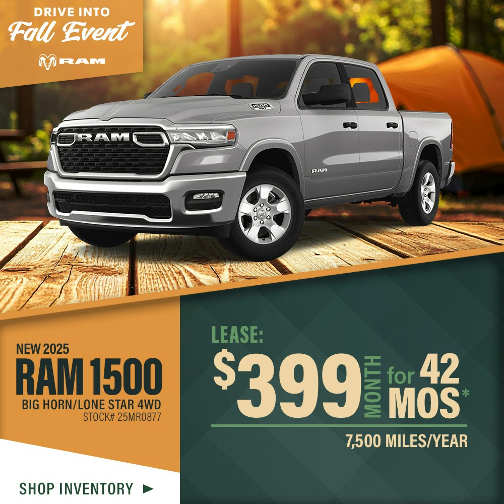 New 2025 RAM 1500 Big Horn/Lone Star 4WD