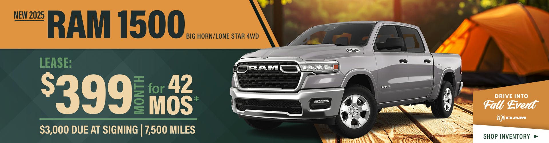 New 2025 RAM 1500 Big Horn/Lone Star 4WD