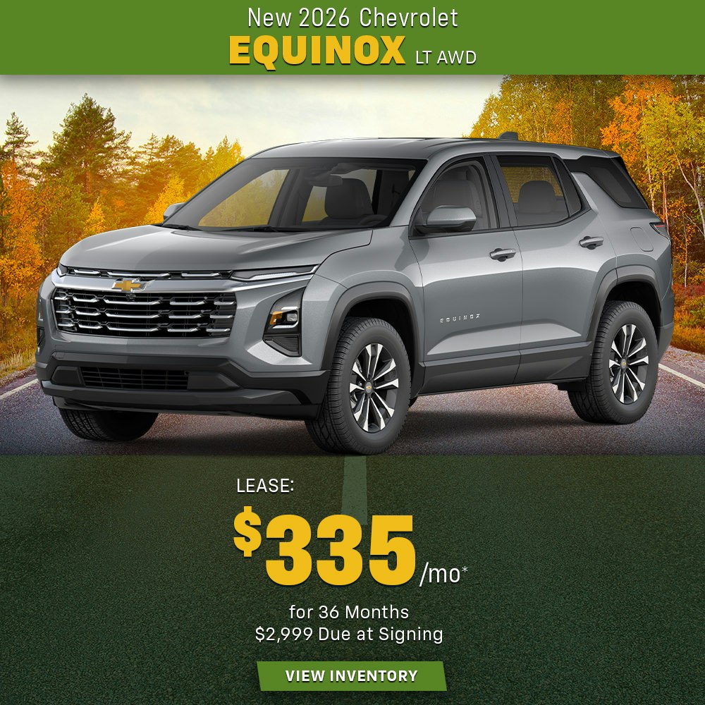 New 2026 Chevrolet Equinox LT AWD