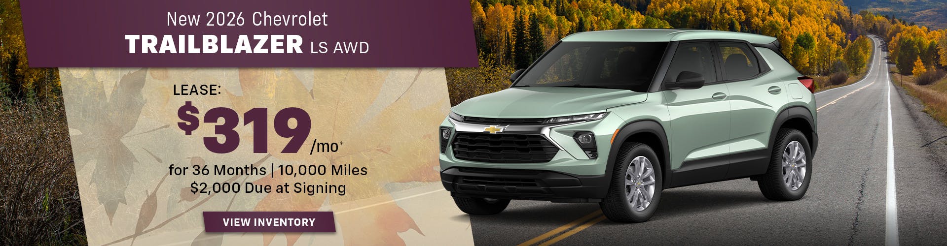 New 2026 Chevrolet Trailblazer LS AWD