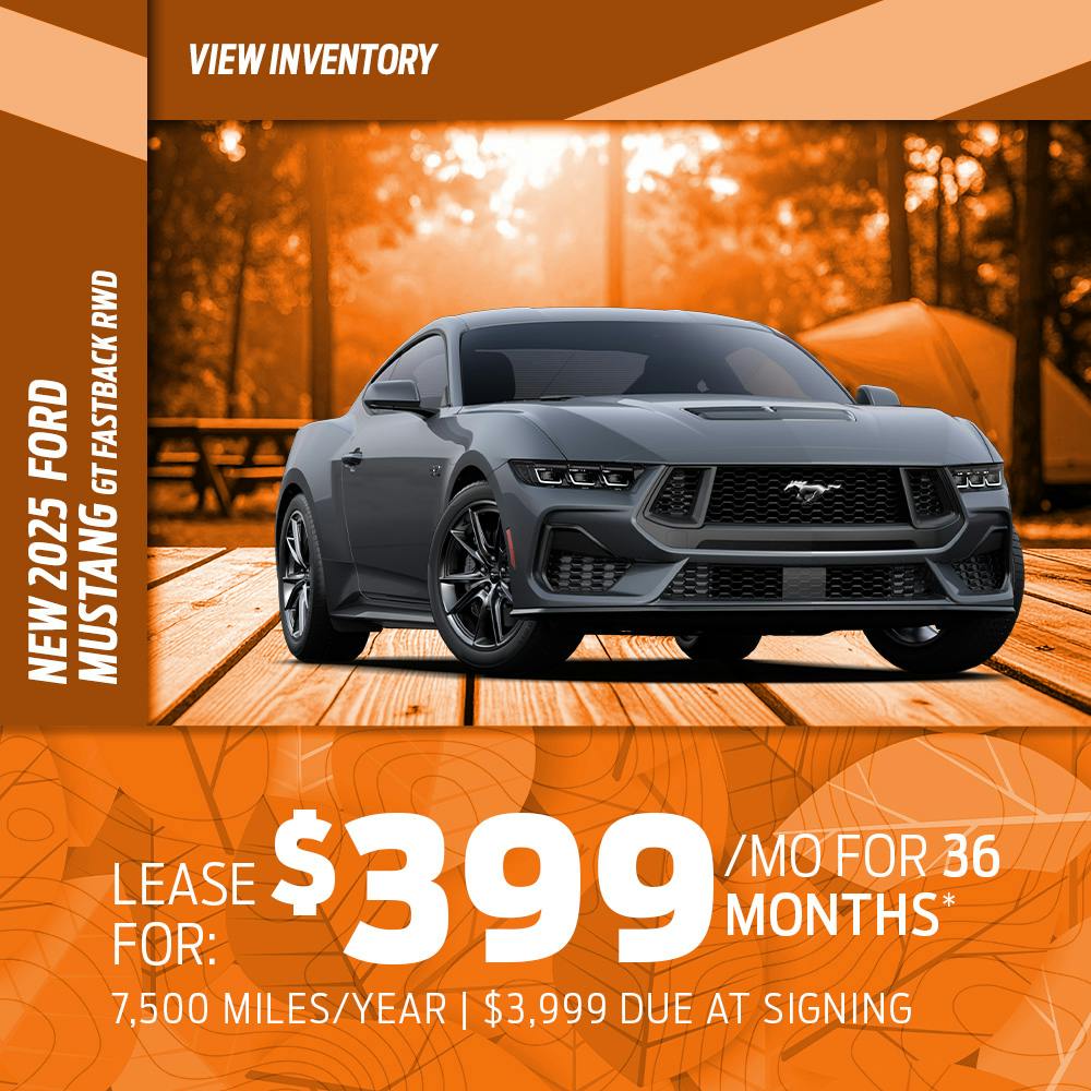 New 2025 Ford Mustang GT Fastback RWD