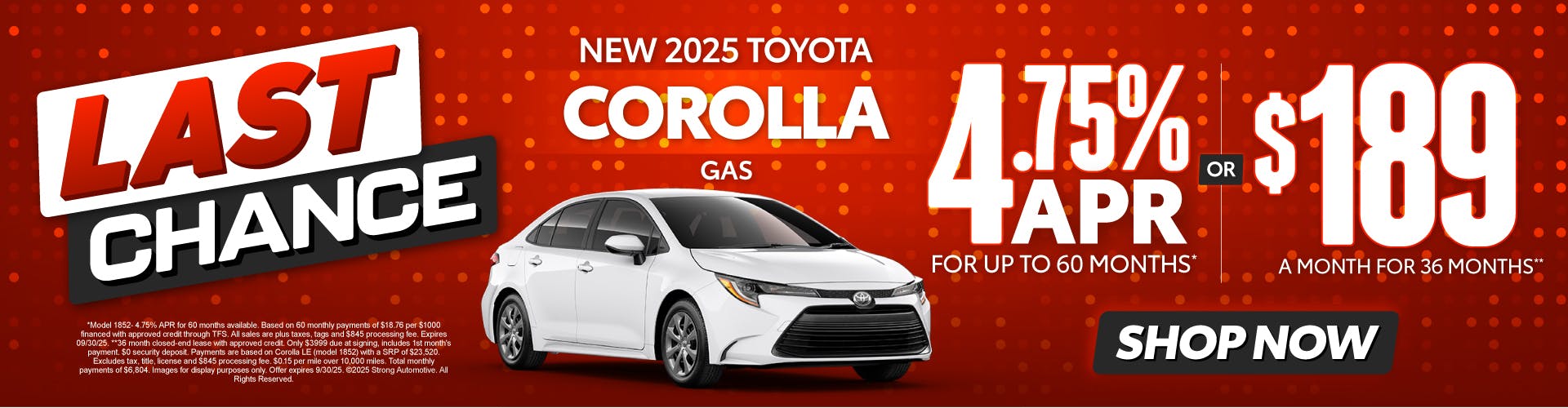 SAM – COROLLA
