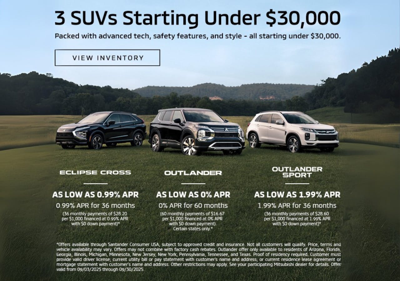 3 SUVs Starting Under 30K