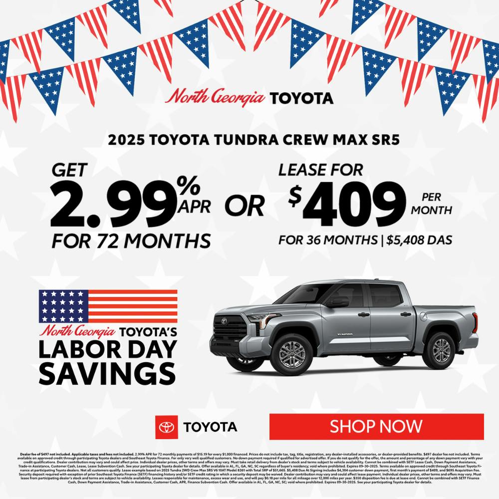 Toyota Tundra Special Offer