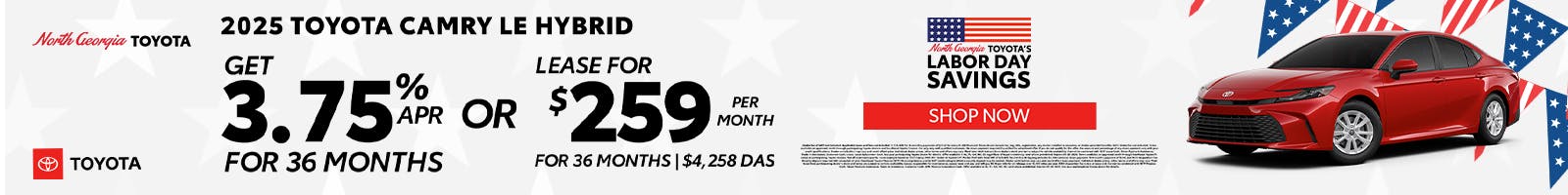 Toyota Camry Special Offer