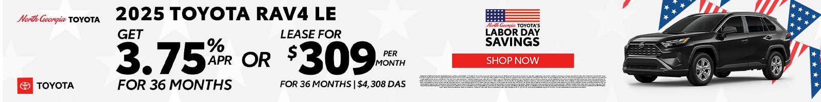 Toyota RAV4 Special Offer