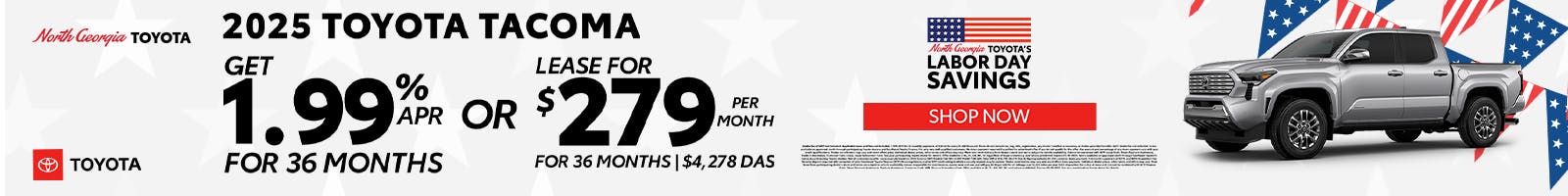 Toyota Tacoma Special Offer