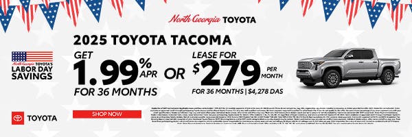 Toyota Tacoma Special Offer | North Georgia Toyota