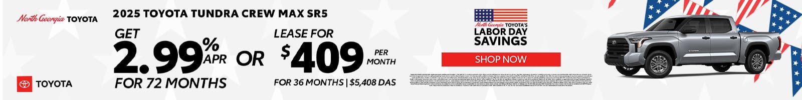 Toyota Tundra Special Offer