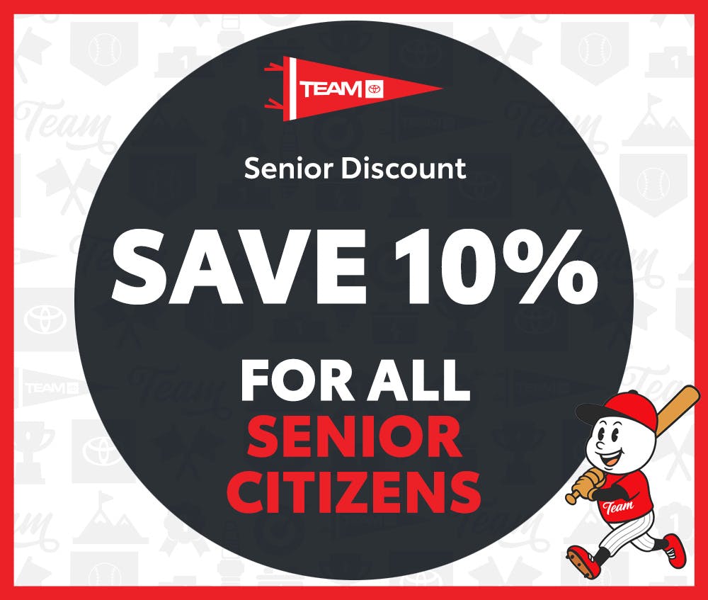 Senior Discount | Team Toyota of Princeton