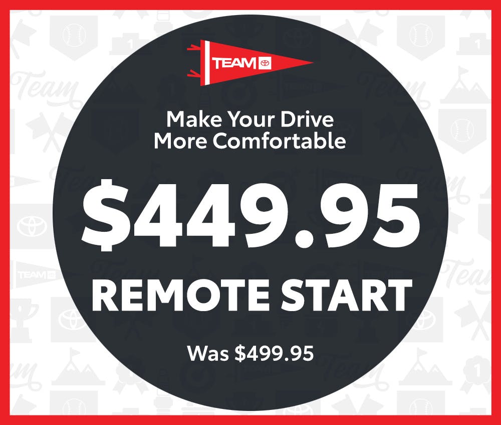 Remote Start | Team Toyota of Princeton