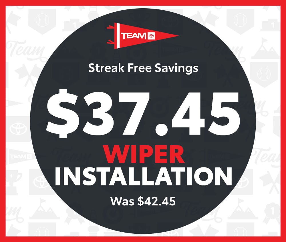 Wiper Special | Team Toyota of Princeton