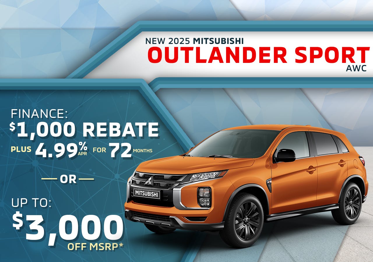 New 2025 Mitsubishi Outlander Sport AWC