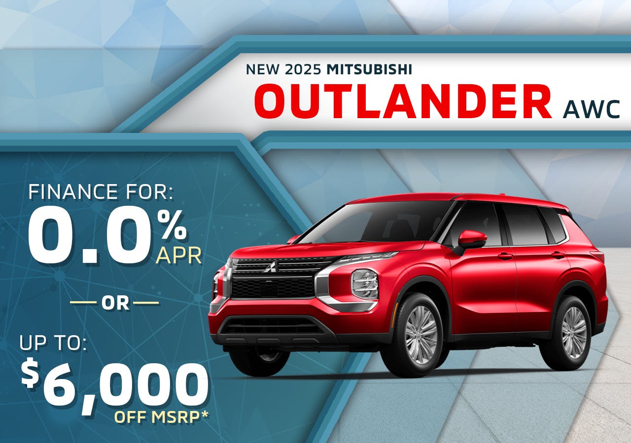 New 2025 Mitsubishi Outlander AWC