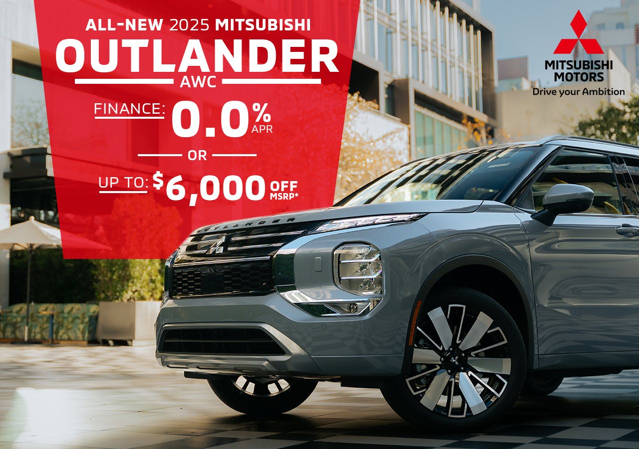 All-New 2025 Mitsubishi Outlander AWC