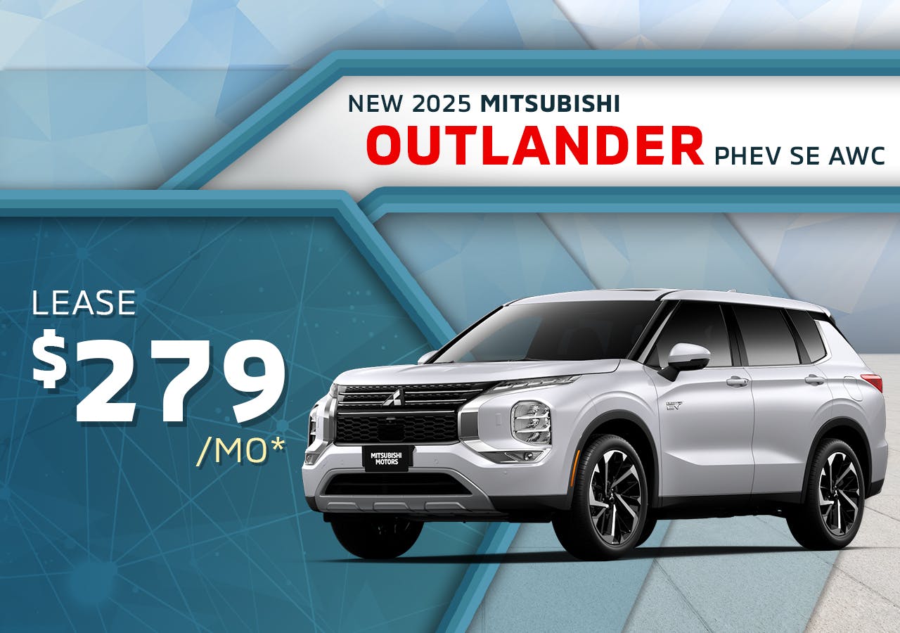 New 2025 Mitsubishi Outlander PHEV SE AWC