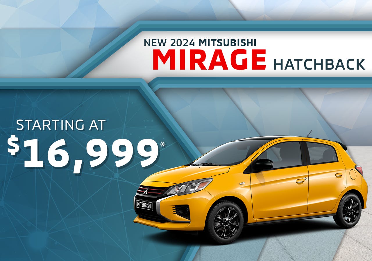 New 2024 Mitsubishi Mirage Hatchback