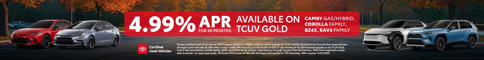 4.99% APR for 60 Months | Priority Toyota Springfield