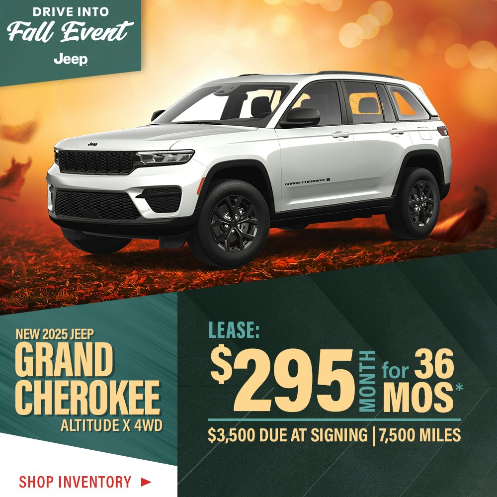 New 2025 Grand Cherokee Altitude X 4WD