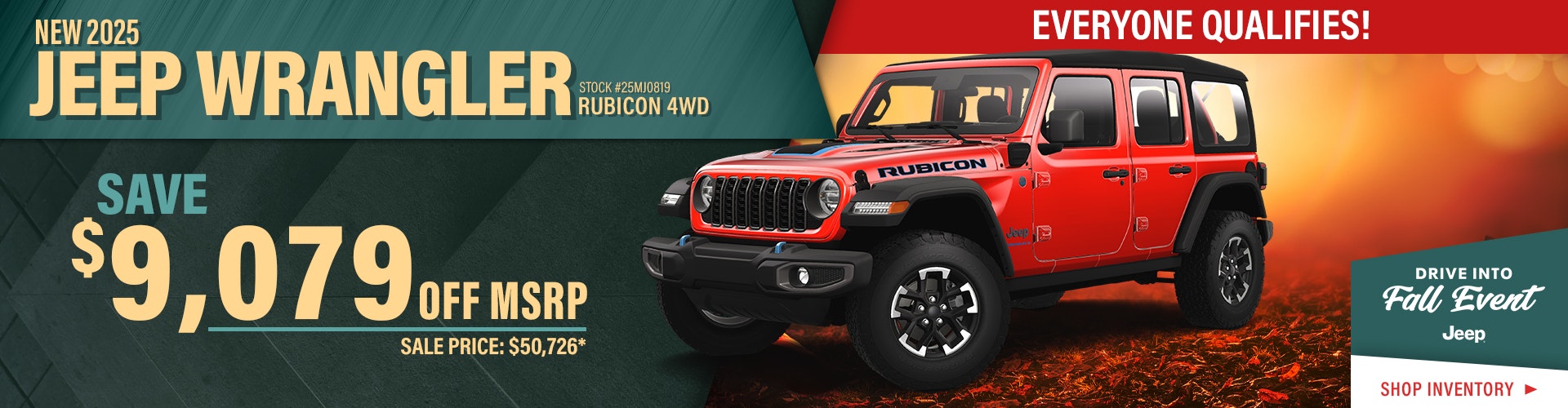 New 2025 Jeep Wrangler Rubicon 4WD