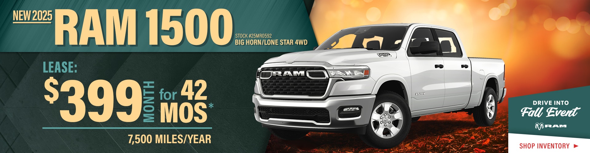 New 2025 RAM 1500 Big Horn/Lone Star 4WD