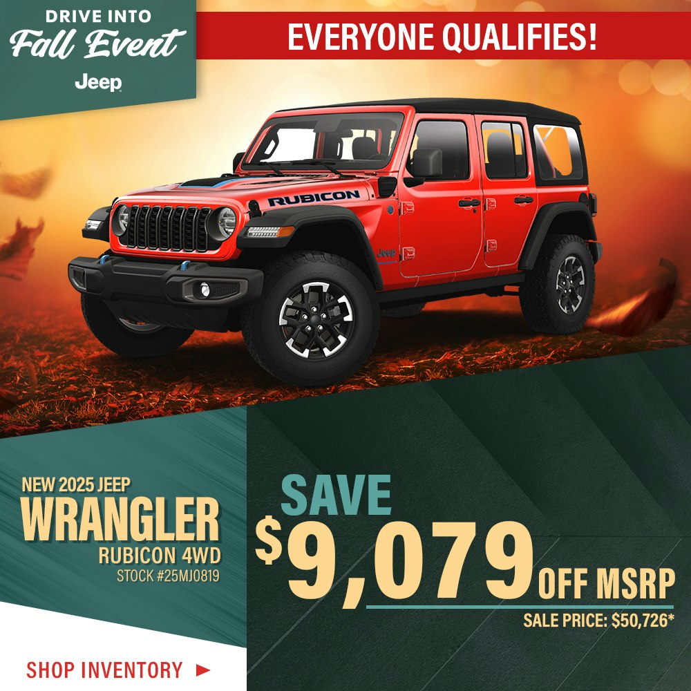 New 2025 Jeep Wrangler Rubicon 4WD