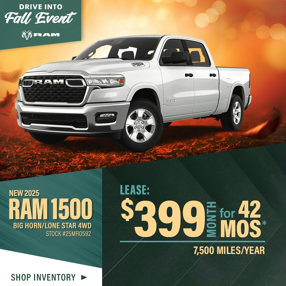 New 2025 RAM 1500 Big Horn/Lone Star 4WD