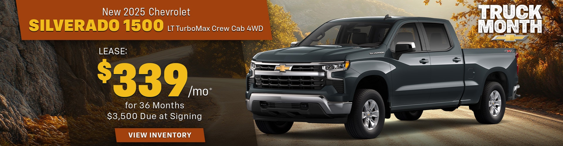 New 2025 Chevrolet Silverado 1500 LT TurboMax Crew Cab 4WD