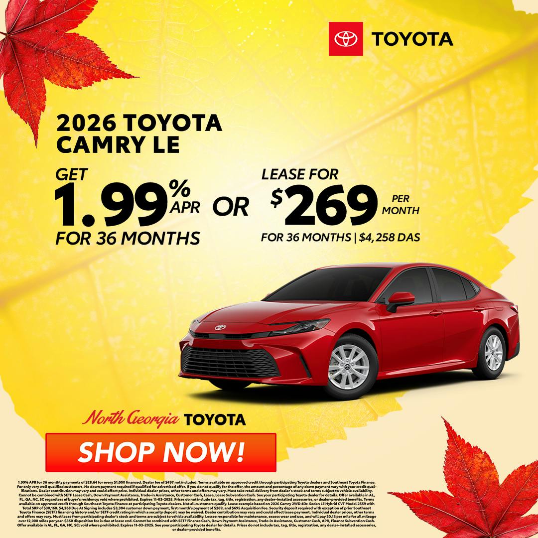 Toyota Camry Special Offer