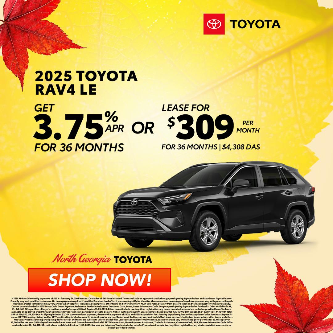 Toyota RAV4 Special Offer