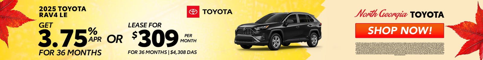 Toyota RAV4 Special Offer