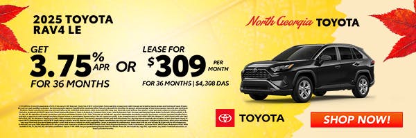 Toyota RAV4 Special Offer | North Georgia Toyota