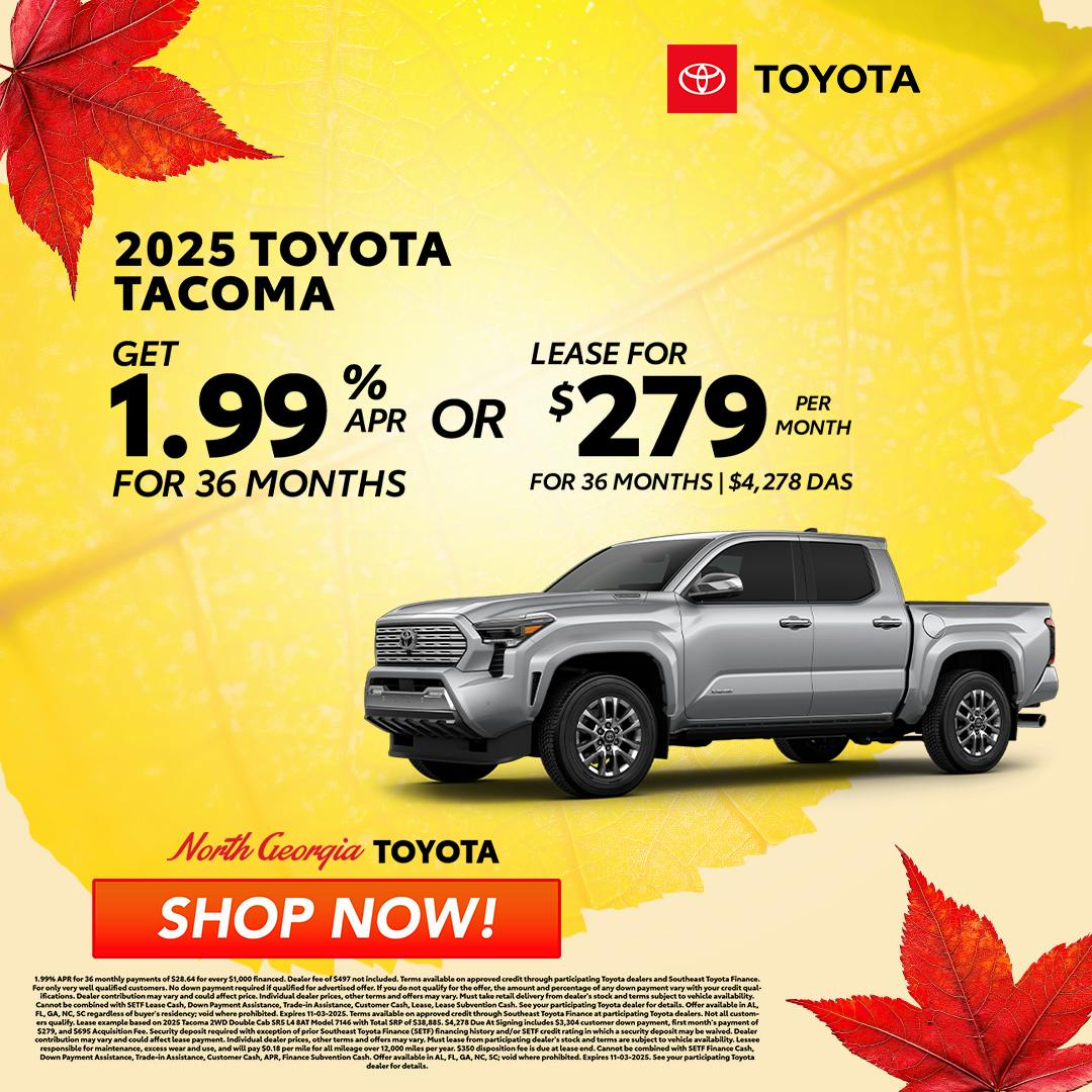 Toyota Tacoma Special Offer