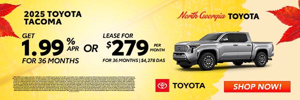 Toyota Tacoma Special Offer | North Georgia Toyota