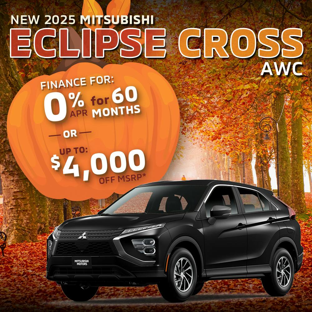 New 2025 Mitsubishi Eclipse Cross AWC
