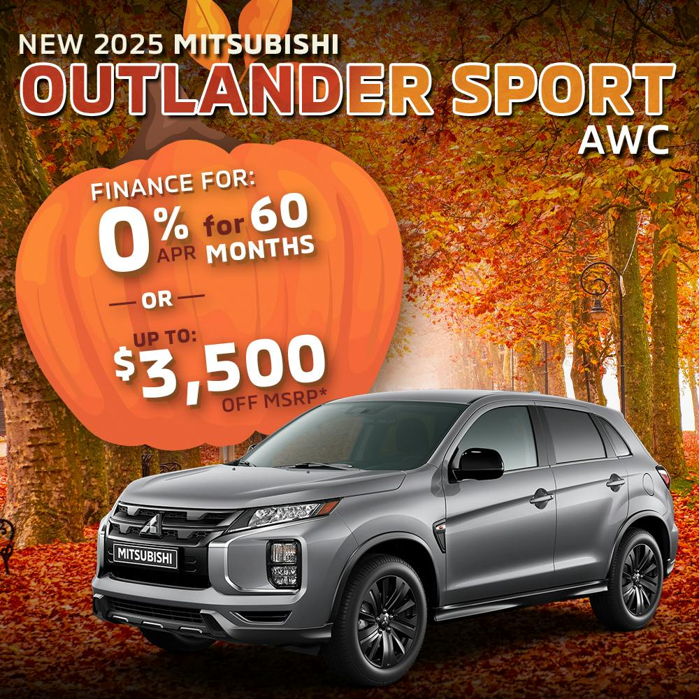 New 2025 Mitsubishi Outlander Sport AWC