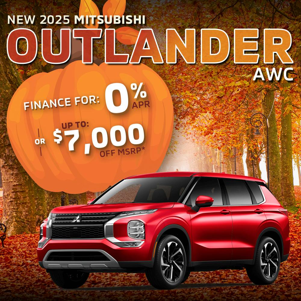 New 2025 Mitsubishi Outlander AWC
